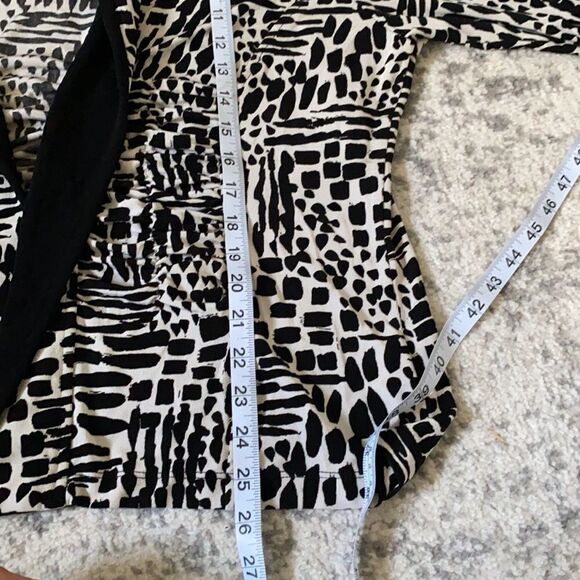 Piccadilly Fashions size 2X open front jacket / blazer made in Canada cool print - Picture 8 of 9